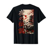 Cool Japanese JDM Sports Race Car Drifting Graphic (ON Back) T-Shirt
