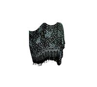 Cool Kaftans New SARAWAK Soft Top Blouse Black Blue Orange Purple 14 16 18 20 2 2 24 26 28 30 - Black - FS