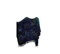 Cool Kaftans New SARAWAK Soft Top Blouse Black Blue Orange Purple 14 16 18 20 2 2 24 26 28 30 - Blue - FS