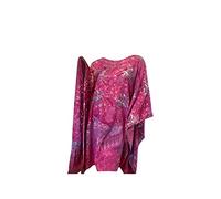 Cool Kaftans New SARAWAK Soft Top Blouse Black Blue Orange Purple 14 16 18 20 2 2 24 26 28 30 - Purple - FS