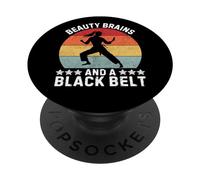 Cool Karate Design For Women Girls Martial Arts Karate Lover PopSockets Swappable PopGrip