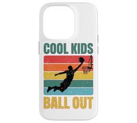 Cool Kids Ball Out Retro Youth Basketball Dunk Case for iPhone 14 Pro