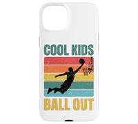 Cool Kids Ball Out Retro Youth Basketball Dunk Case for iPhone 15 Plus