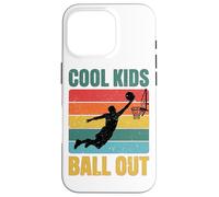 Cool Kids Ball Out Retro Youth Basketball Dunk Case for iPhone 16 Pro