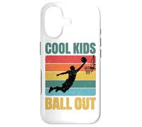 Cool Kids Ball Out Retro Youth Basketball Dunk Case for iPhone 17