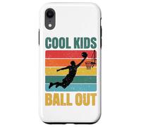 Cool Kids Ball Out Retro Youth Basketball Dunk Case for iPhone XR