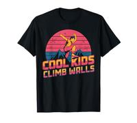 Cool Kids Climb Walls Extreme Sport Rock Climbing Bouldering T-Shirt