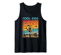 Cool Kids Climb Walls ExtremeSport Rock Climbing Bouldering Tank Top