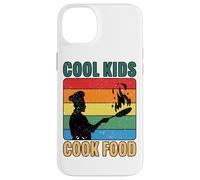 Cool Kids Cook Food Retro Kids Chef Cooking Case for iPhone 14 Plus