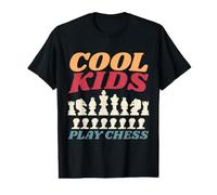 Cool Kids Play Chess Funny Chess Player Design Value Graphic T-Shirt