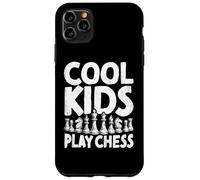 Cool Kids Play Chess Pieces Mind Sport Board Game Chess Case for iPhone 11 Pro Max