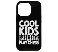 Cool Kids Play Chess Pieces Mind Sport Board Game Chess Case for iPhone 13 Pro