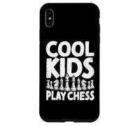 Cool Kids Play Chess Pieces Mind Sport Board Game Chess Case for iPhone XS Max