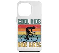 Cool Kids Ride Bikes Retro Youth Bicycle Cycling Case for iPhone 13 Pro
