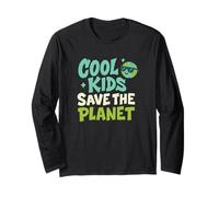 Cool Kids Save The Planet Earth Day Environmental Long Sleeve T-Shirt