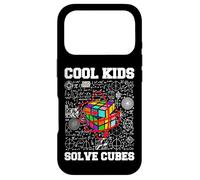 Cool Kids Solve Cubes Competitive Puzzle Cube Speed Cubing Case for iPhone 17 Pro