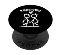 Cool Kids Who Hold Together Friendship Goals Couple PopSockets Adhesive PopGrip