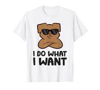 Cool Labrador Dog I Do What I Want T-Shirt