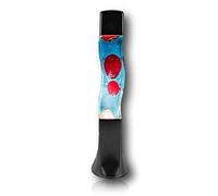 Cool Lamp Groovy Blue Liquid Red Wax Wavy Design