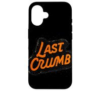Cool Last Crumb Emblem Statement Case for iPhone 16