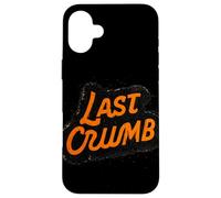 Cool Last Crumb Emblem Statement Case for iPhone 16 Plus
