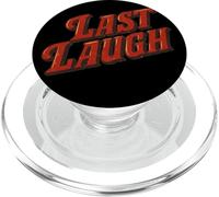 Cool Last Laugh Emblem for a Funny Look PopSockets PopGrip for MagSafe