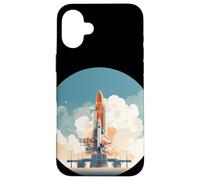 Cool launch Platform for Rockets and Spaceships Case for iPhone 16 Plus