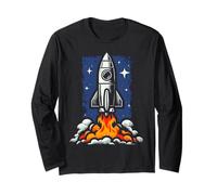 Cool Launch Platform for Rockets and Spaceships Long Sleeve T-Shirt