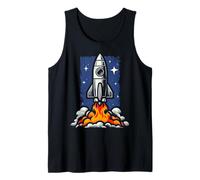 Cool Launch Platform for Rockets and Spaceships Tank Top
