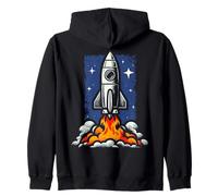 Cool launch Platform for Rockets and Spaceships Zip Hoodie