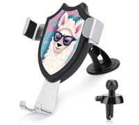 Cool Liama Car Phone Mount Universal Auto Phone Holder Adjustable Cellphone Car Mount 360° Rotation, Dashboard & Windshield & Air Vent Strong Suction Cup Phone Stand Compatible with All Smartphones