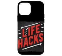 Cool Life Hacks Speech Motto Case for iPhone 12 mini