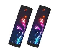 Cool Light Flowers Pack Luggage Handle Wrap Suitcase Tag Identifier Marker Grip Travel Accessories Airplane