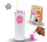 COOL LIGHTERS - Cat Paw Lighter - Cute, Kawaii Pink Plastic Lighter for Women, Cat Lovers & Gifts, Unique, Gasoline, 3.25 x 1.25 x 1 Inches