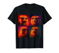 Cool Lion With Sunglasses Artistic Portrait T-Shirt