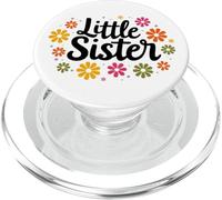 Cool Little Girl Sister Sibling Gift for Adults Kids Women PopSockets PopGrip for MagSafe