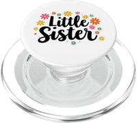 Cool Little Girl Sister Sibling Gift for Adults Kids Women PopSockets PopGrip for MagSafe