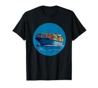 Cool Logistics Ship Costume with Container T-Shirt