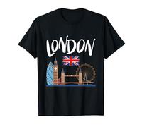 Cool London Famous Landmarks T Shirts, London Shirts, London T-Shirt