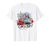Cool London UK Novelty Graphic Tee Shirts, London England Value Graphic T-Shirt