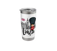 Cool London with London Guards Illustration Sketch Drawing Stainless Steel Insulated Tumbler
