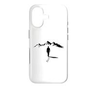 Cool Lone Man Walking to the Mountains Design Gift Men Women Case for iPhone 17