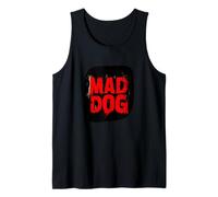 Cool Mad Dog Statement for Boys and Girls Tank Top