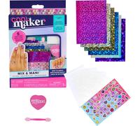 Cool MAKER, GO GLAM Foil Nails Kit with 6 Sheets of Shimmer Foil & Nail Sticker