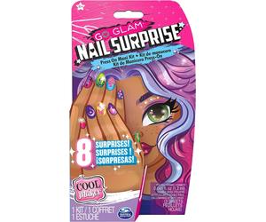 Cool Maker Go Glam Nail Surprise - Child-Friendly False Nails with Surprises