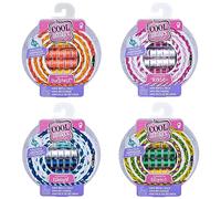 Cool MAKER, KumiKreator Mini Fashion Refill Set 4 Pack with Sunburst, Tropics, Rose and Twilight, 128 Spools