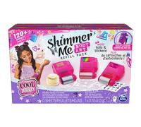 Cool Maker Shimmer Me Body Art Refill Pack with Exclusive Glitter, 3 Metallic Foils, Over 120 Designs, Temporary Tattoo Kids Toys for Ages 8 and Up