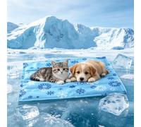Cool Mat for Dogs, 2026 New Dog Cooling Mat, Soft Non-Slip Self-Cooling Pad for Cat & Puppy, Waterproof Soft Foldable Mats, Easy to Clean Cat Cool Mats for Indoor, Outdoor and Car Use