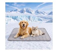 Cool Mat for Dogs, 2026 New Dog Cooling Mat, Soft Non-Slip Self-Cooling Pad On the Go or in the Car, Durable Anti-Scratch Pet Ice Silk Mat for Dogs & Cats for Home
