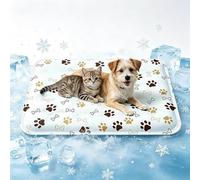 Cool Mat for Dogs, 2026 New Dog Cooling Mat, Soft Non-Slip SelfCooling Pad, Foldable Durable Water Filled Model Cooling Mats, Portable Cool Mats for Home and Travel Use to Dogs and Cats